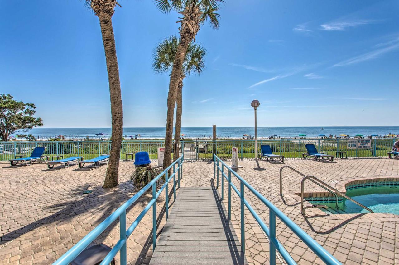 Beachy Condo With Pool Access And Steps To Boardwalk! Myrtle Beach Zewnętrze zdjęcie