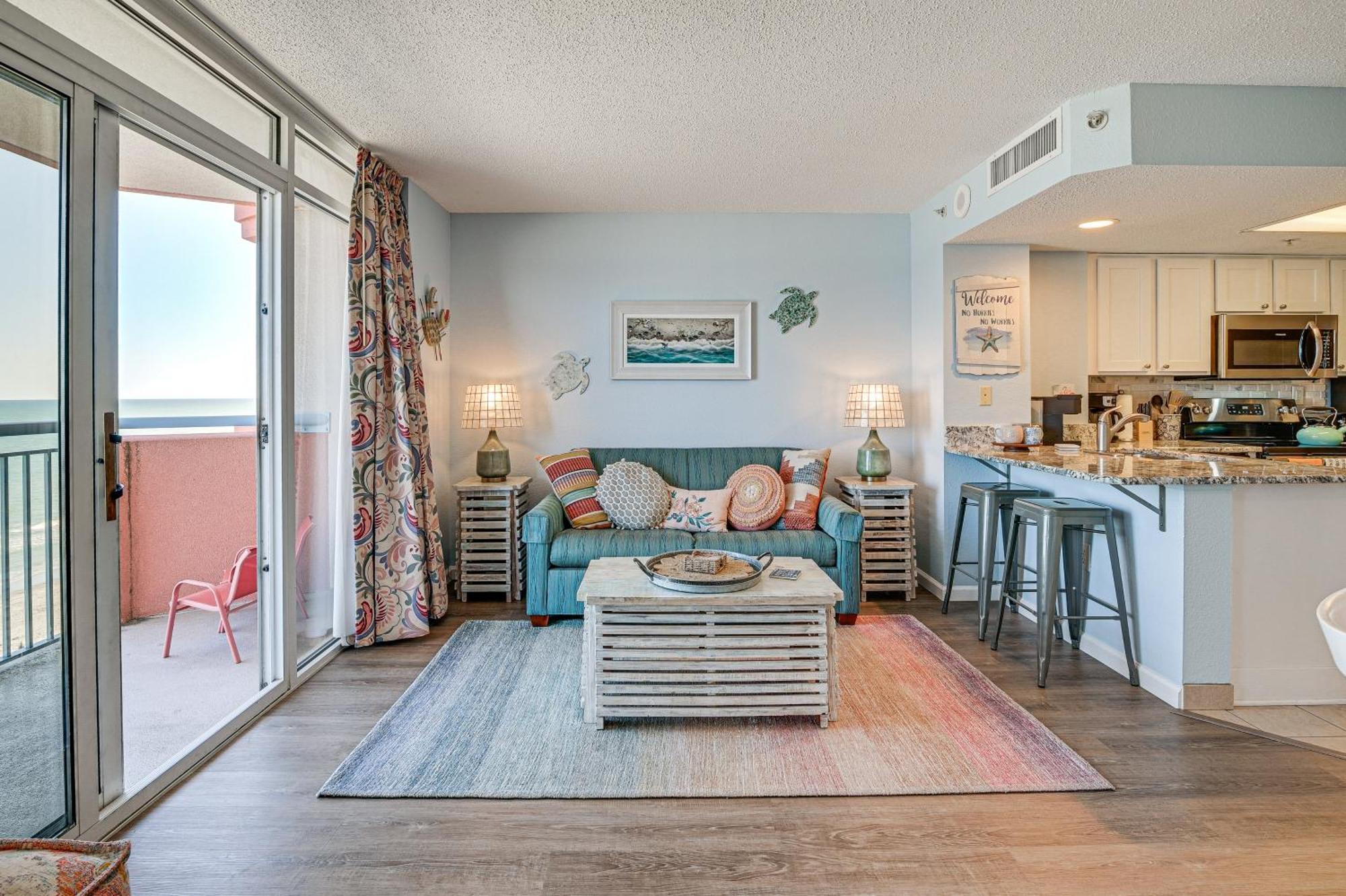 Beachy Condo With Pool Access And Steps To Boardwalk! Myrtle Beach Zewnętrze zdjęcie